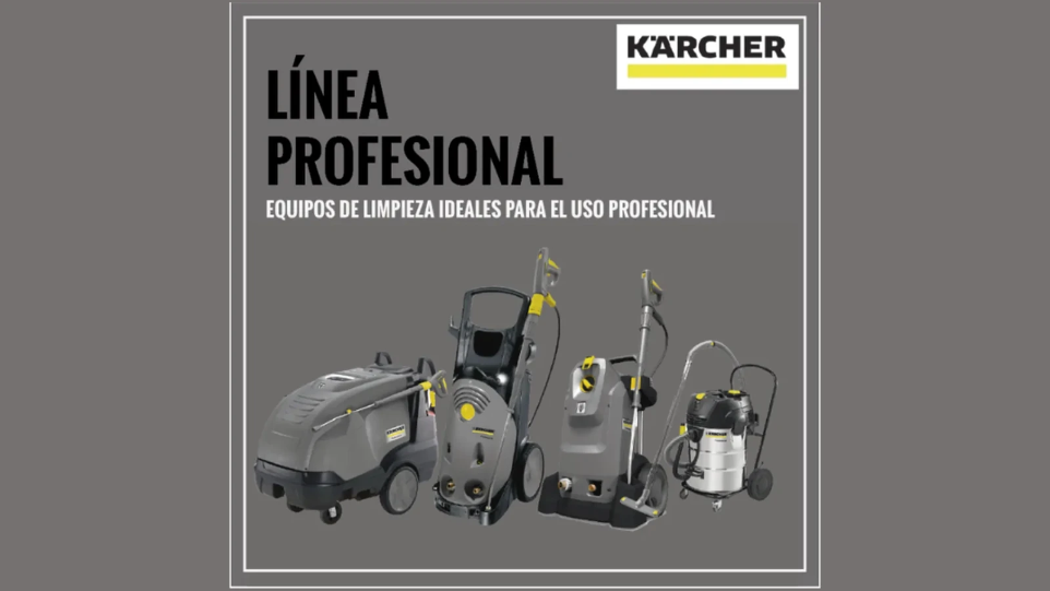 Kärcher profesional: catálogo de maquinaria, accesorios y repuestos