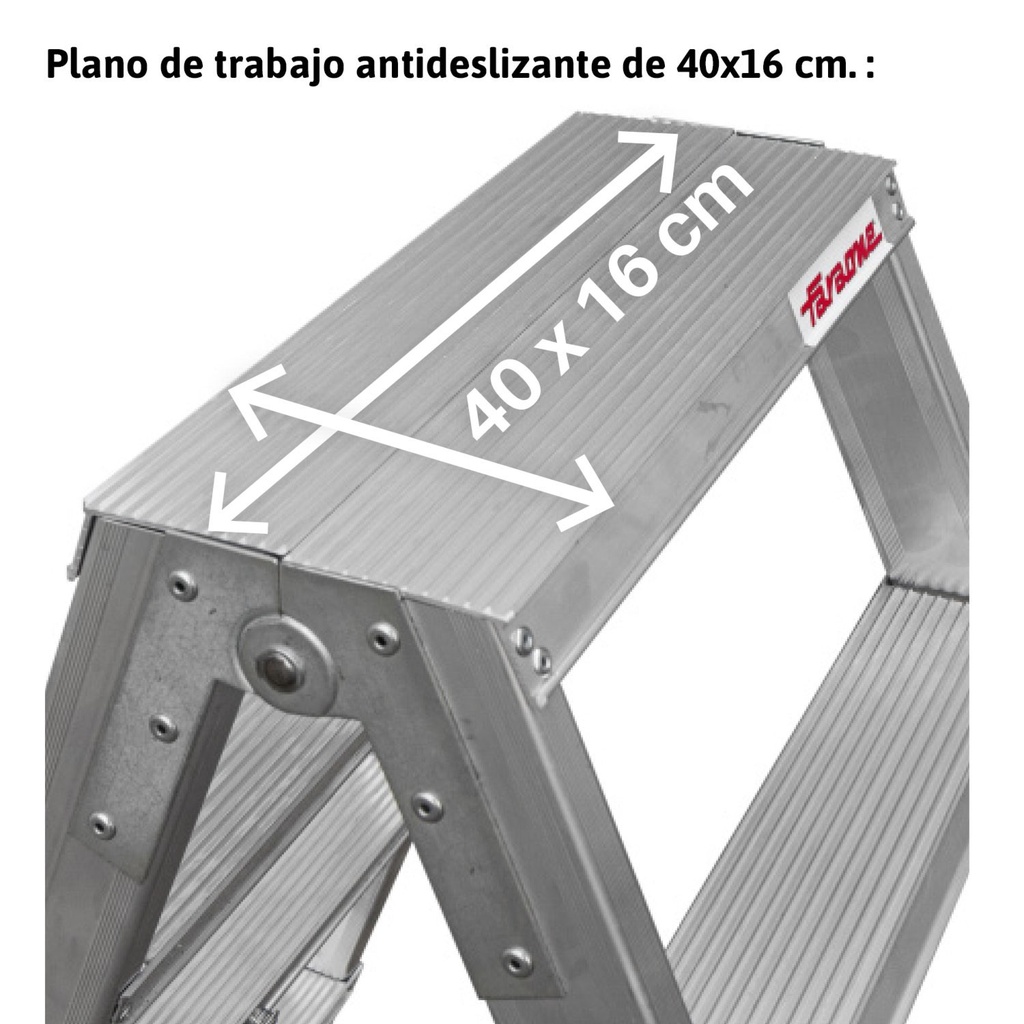 TPAS | Taburete de doble subida