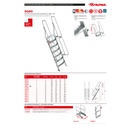 SG 60 ESCALERA FIJA PARA ENTREPLANTAS Y ALTILLOS (60°INCLINACION)