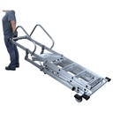 EPX-400 ESCALERA MOVIL CON PLATAFORMA, PLEGABLE Y EXTENSIBLE