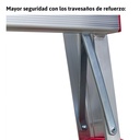 TELES | Escalera telescópica de aluminio multiusos súper profesional