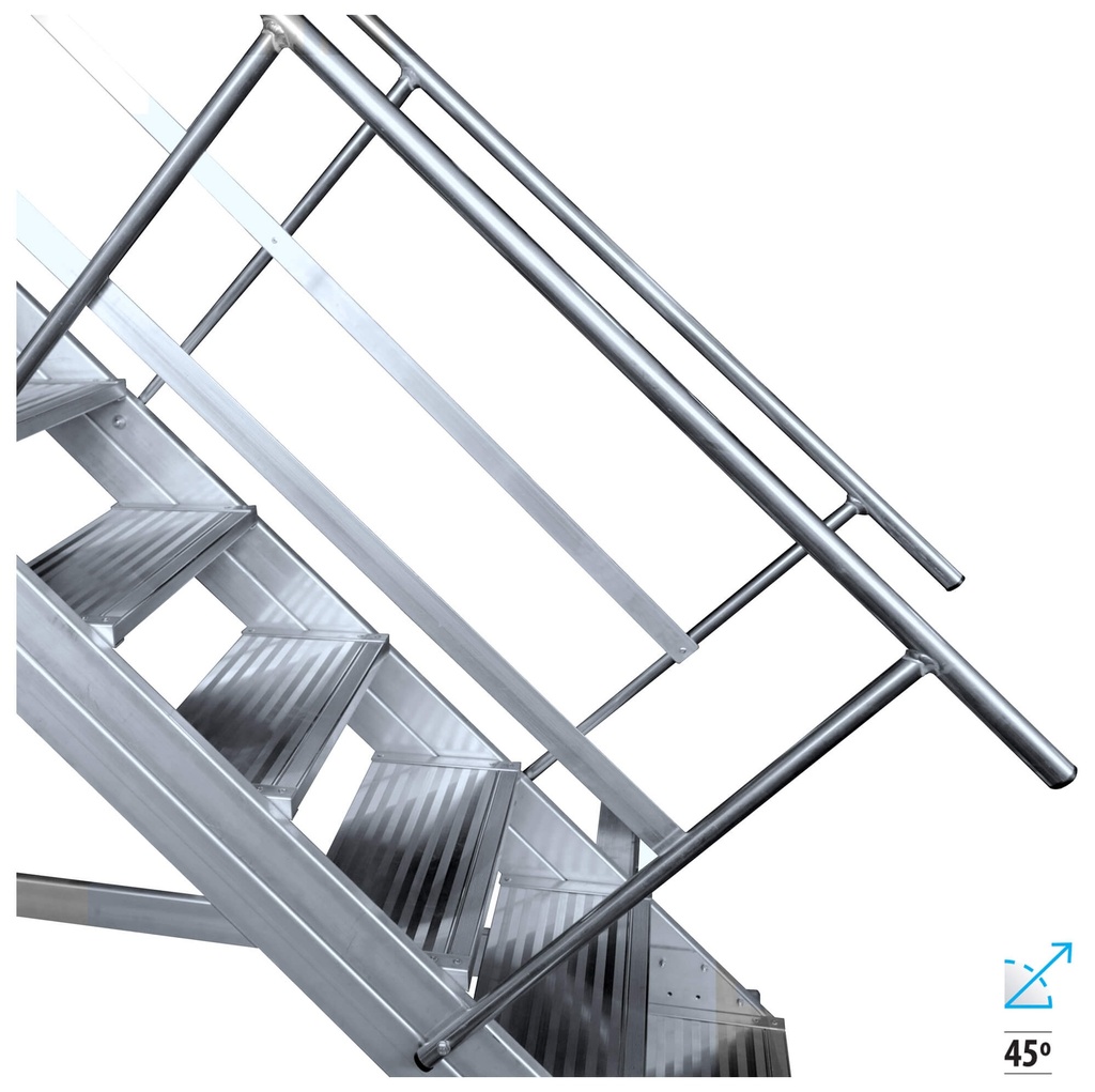 Escaleras de plataforma móviles MAX 45º y 60º