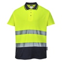 S174 - Polo bicolor Cotton Comfort