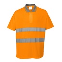 S171 - Polo de alta visibilidad Cotton Comfort de manga corta  Naranja