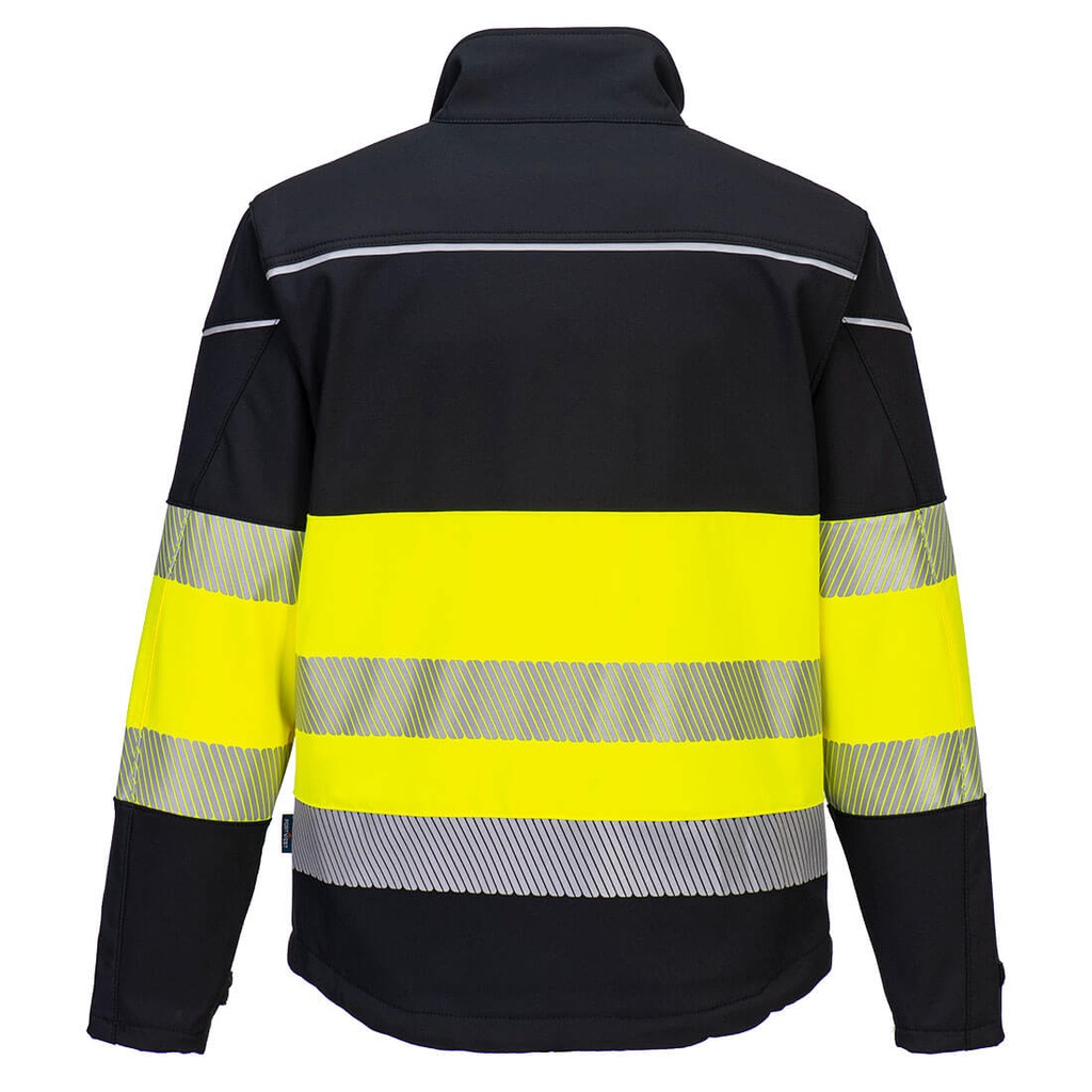 PW375 - Softshell PW3 de alta visibilidad, clase 1 (3 capas)