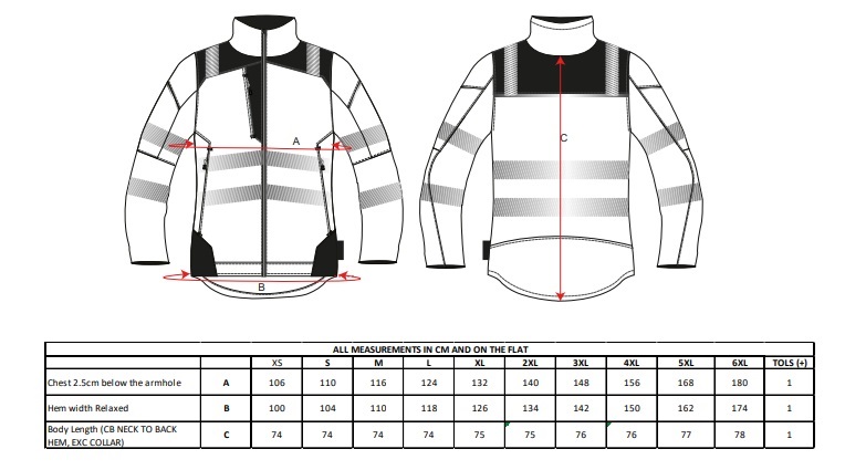 T402 - Softshell de alta visibilidad PW3