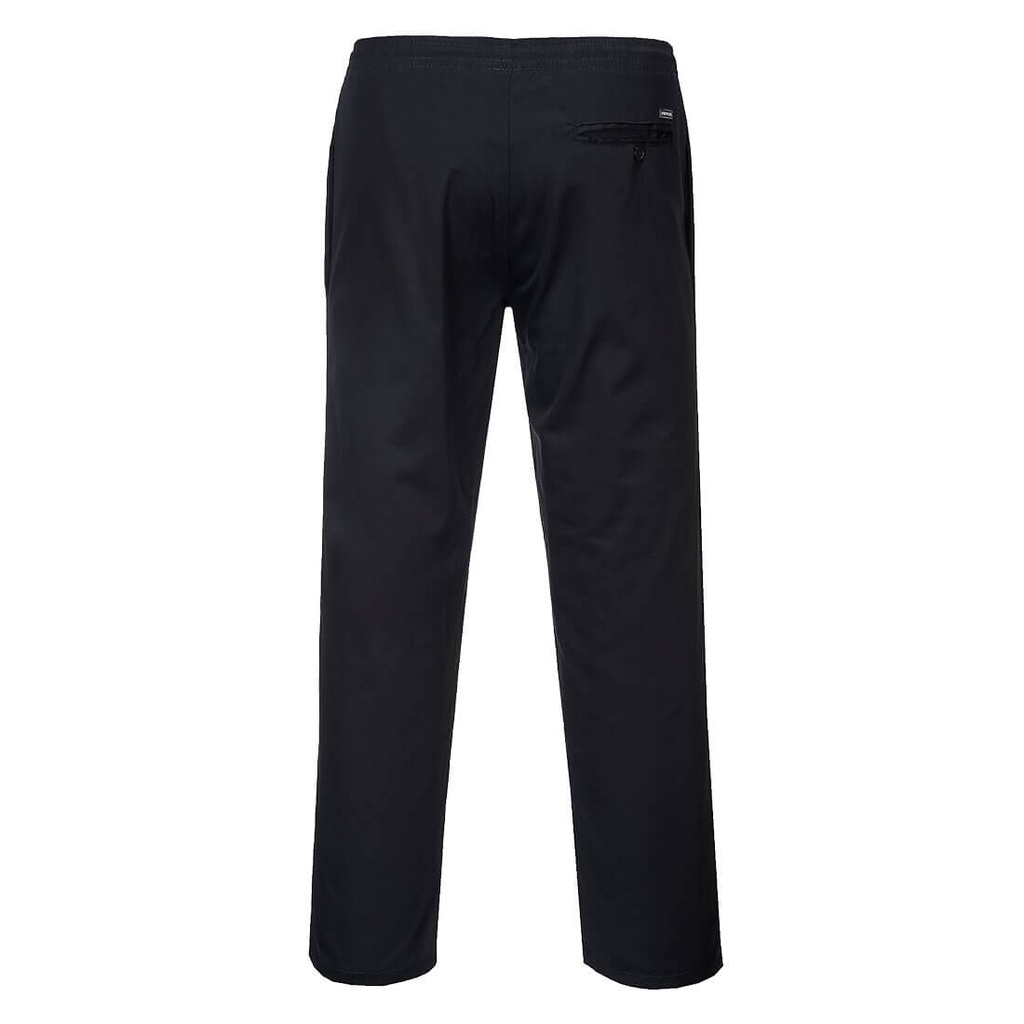 C070 - Pantalones con cordones Negro