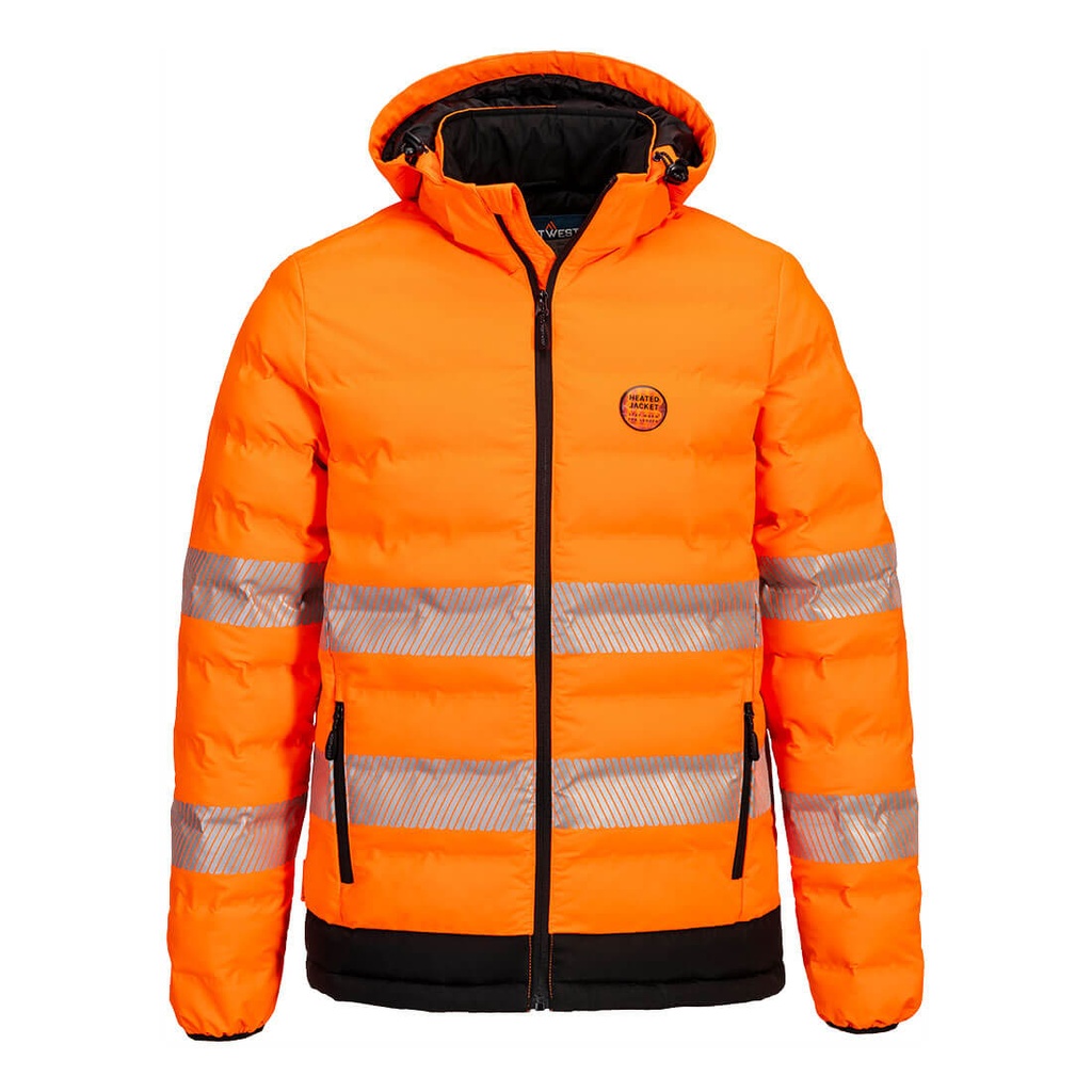 S548 - Chaqueta calefactada de alta visibilidad Ultrasonic Heated Tunnel