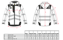 PW365 - Chaqueta 3 en 1 PW3 de alta visibilidad