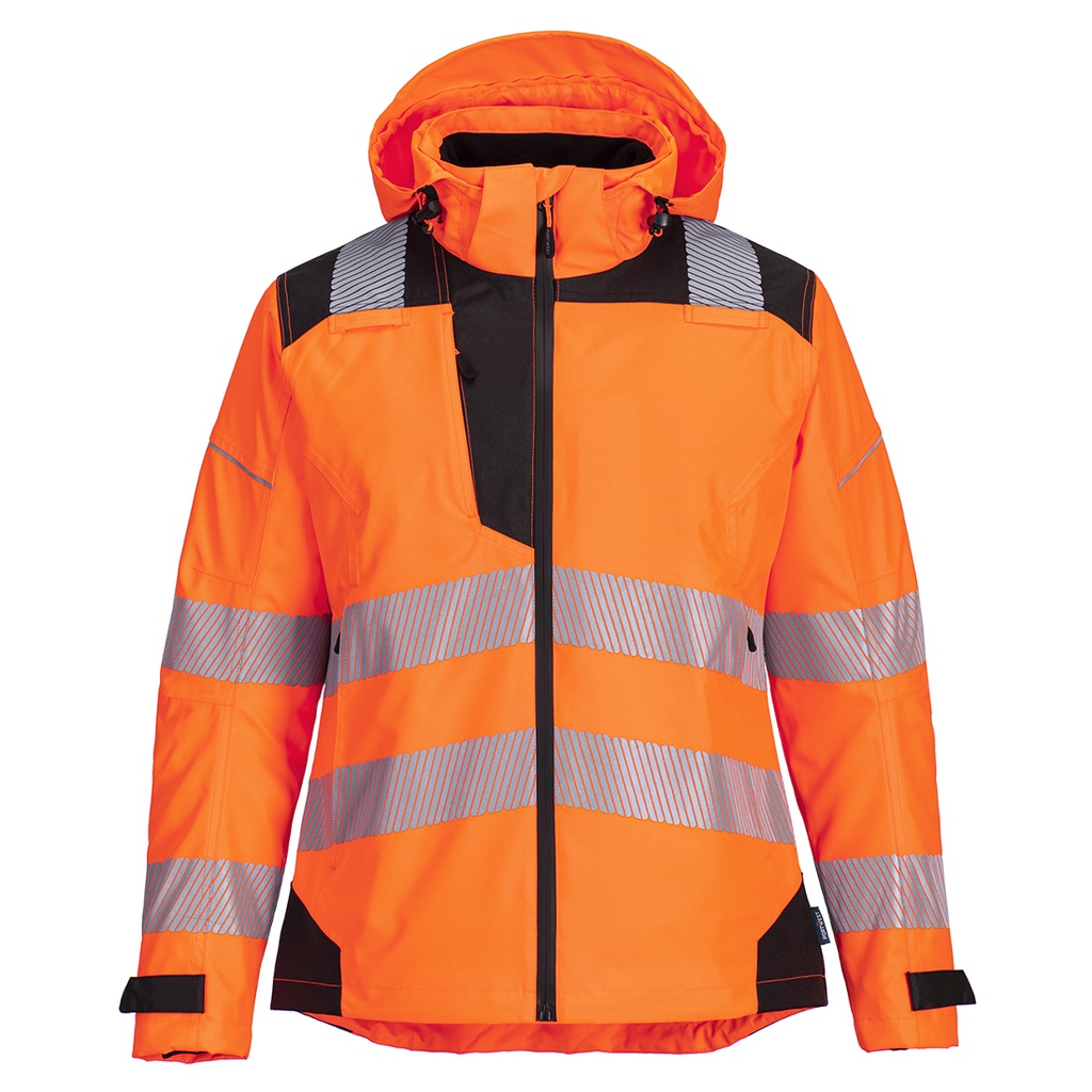 PW389 - Chaqueta de mujer PW3 de alta visibilidad para lluvia