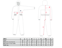 ST40 - Mono BizTex Microporous, tipo 5/6 (pack 50) Blanco