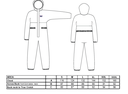 ST50 - Mono BizTex Microcool, tipo 5/6 (pack 50) Blanco