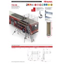 TSA-AB/3 ESCALERA CON PLATAFORMA PARA CAMIONES Y AUTOBUSES 