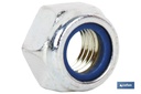 Imagen Adicional de Tuercas Hexagonales Autoblocante Nylon DIN 985 Blíster Estándar