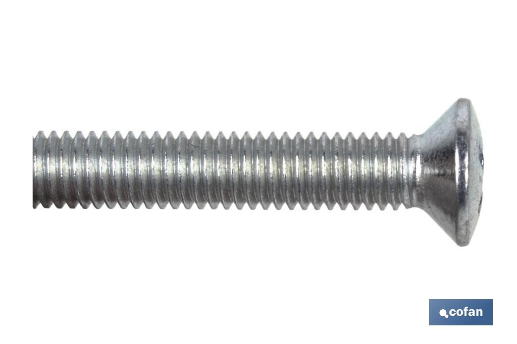 Imagen Adicional de Tornillo DIN 966 Zincado