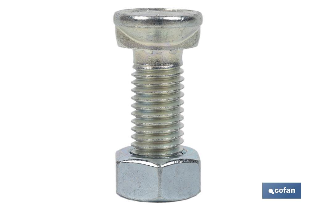 Imagen Adicional de Tornillo de arado con dos prisioneros