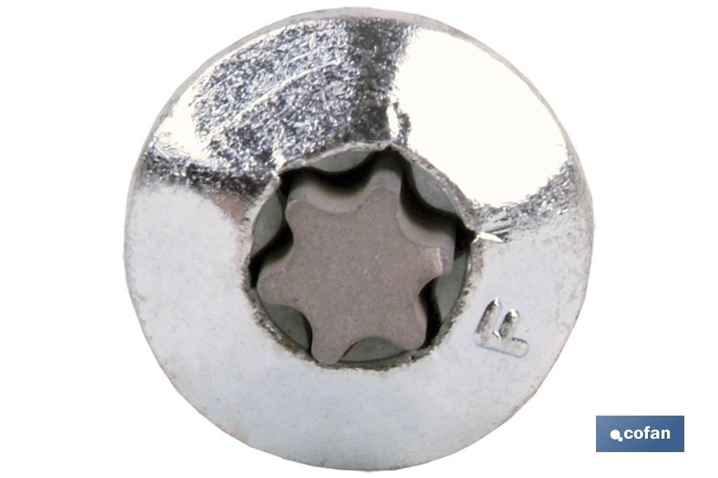 Imagen Adicional de Tornillo Inviolable Torx-30