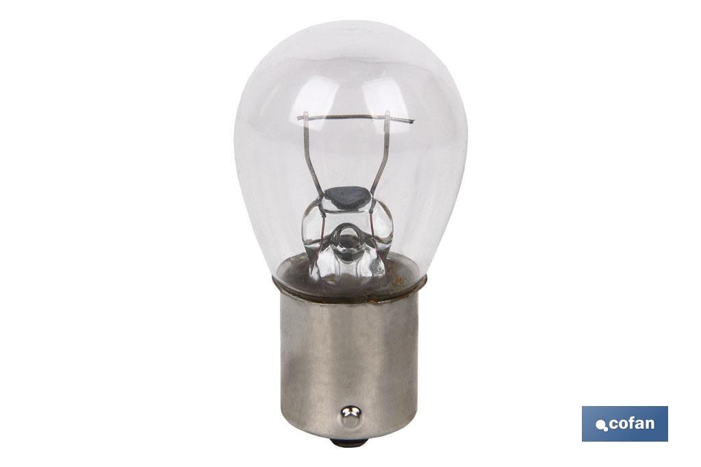 Imagen Adicional de Lámpara P21W (BAU15s) 12 V (Descentrada)