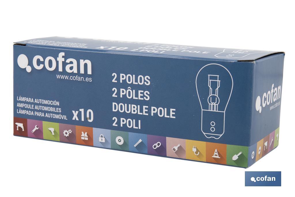Imagen Adicional de Lámpara de 2 polos descentrada 12 V