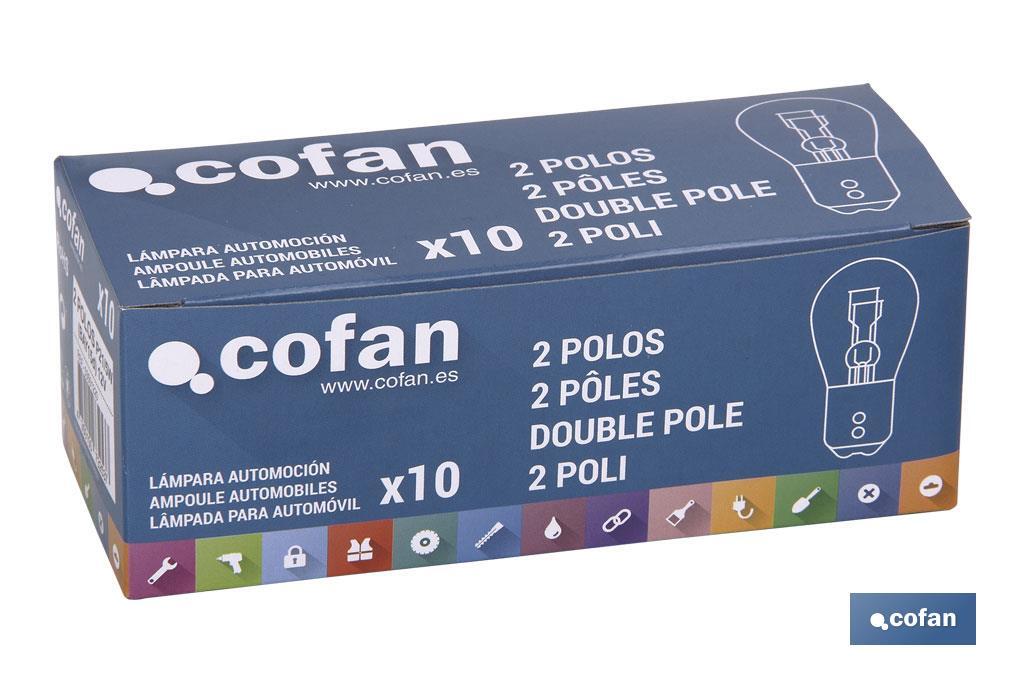 Imagen Adicional de Lámpara de 2 polos P21/5W (BAY15d) 12 V