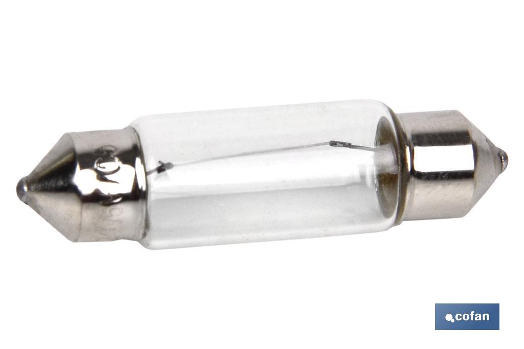 Imagen Adicional de Lámpara plafonier C10W (11 x 38 mm) 12 V