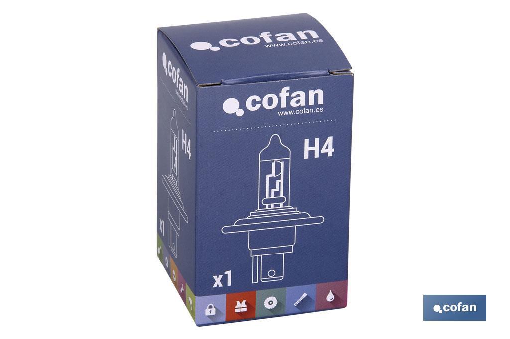 Imagen Adicional de Lámpara halógena H4 (P43t) 24 V 75/70 W