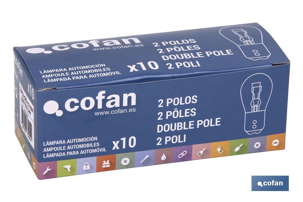 Imagen Adicional de Lámpara de 2 polos P21/5W (BA15d) 24 V