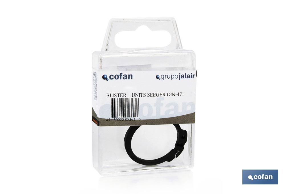 Imagen Adicional de Anillos Seeger DIN-471 para Ejes Exteriores