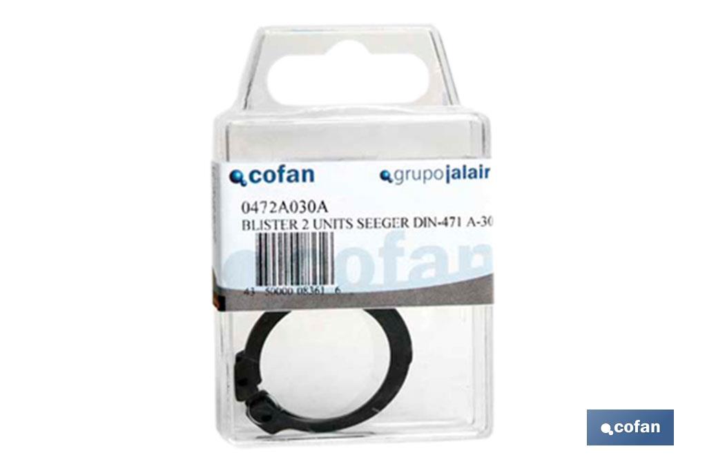Imagen Adicional de Anillos Seeger DIN-472 para Agujeros Interiores