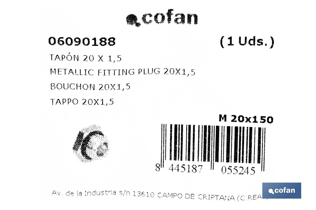 Imagen Adicional de Tapones Roscados