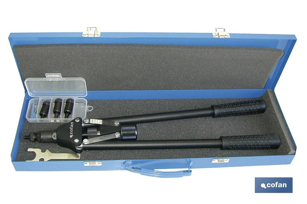 Imagen Adicional de Remachadora profesional grande para tuercas remachables