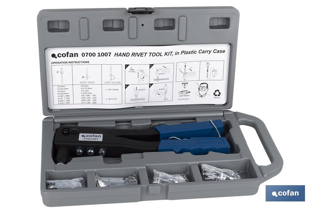 Imagen Adicional de Kit remachadora manual Estándar
