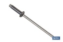 Imagen Adicional de Remaches INOX A-2 Cabeza Alomada