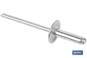 Imagen Adicional de Remaches Aluminio Estándar Cabeza Ancha