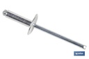 Imagen Adicional de Remaches Aluminio Estándar Cabeza Ancha