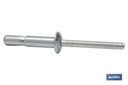 Imagen Adicional de Remaches Acero Estructural Cabeza Alomada