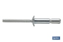 Imagen Adicional de Remaches Acero Estructural Cabeza Alomada