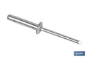 Imagen Adicional de Remaches Aluminio Trébol Cabeza Alomada