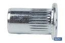 Imagen Adicional de Tuercas Remachables Acero Cabeza Ancha Ranurada