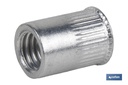 Imagen Adicional de Tuercas Remachables Cilíndricas de Aluminio con Cabeza Reducida