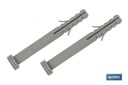 Imagen Adicional de Set de 2 piezas de Taco Largo Inox