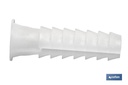 Imagen Adicional de Taco de LDPE blanco estriado