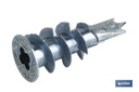 Imagen Adicional de Taco de Zamak metálico con tornillo DIN 7981 para Placas