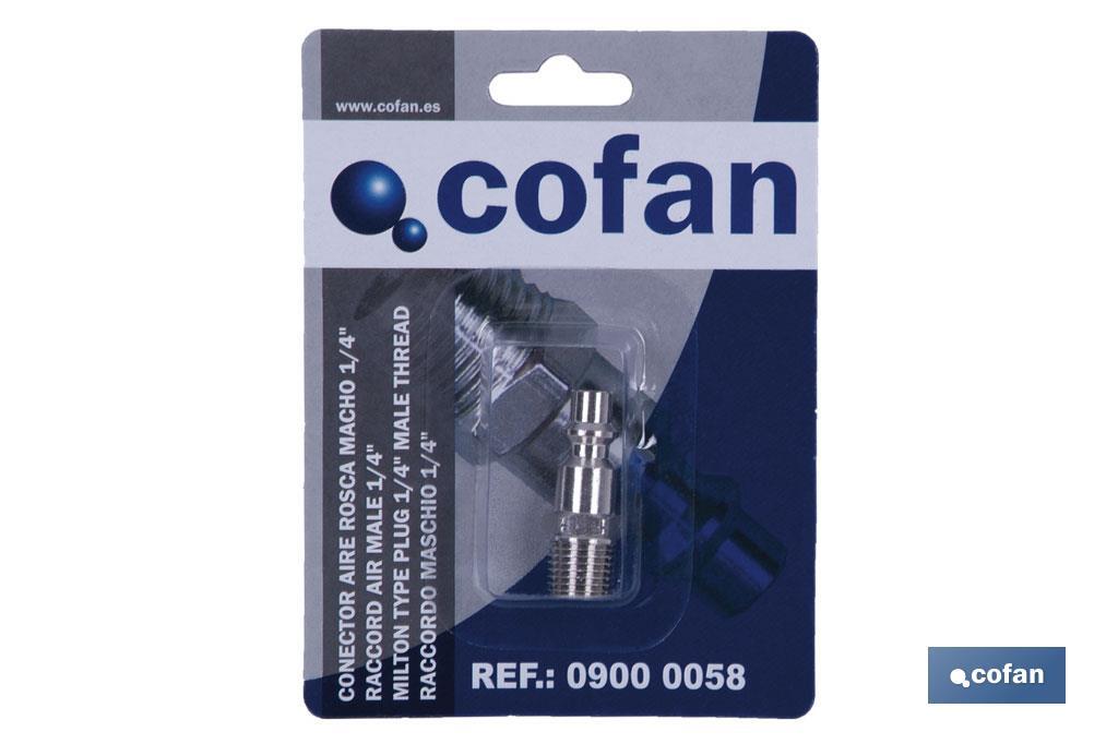 Imagen Adicional de Conector de aire rosca macho 1/2