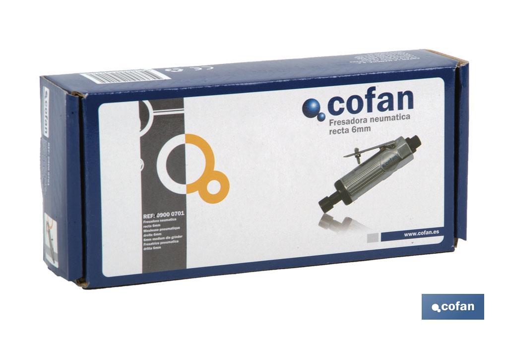 Imagen Adicional de Fresadora neumática alto rendimiento recta para vástagos de Ø6mm