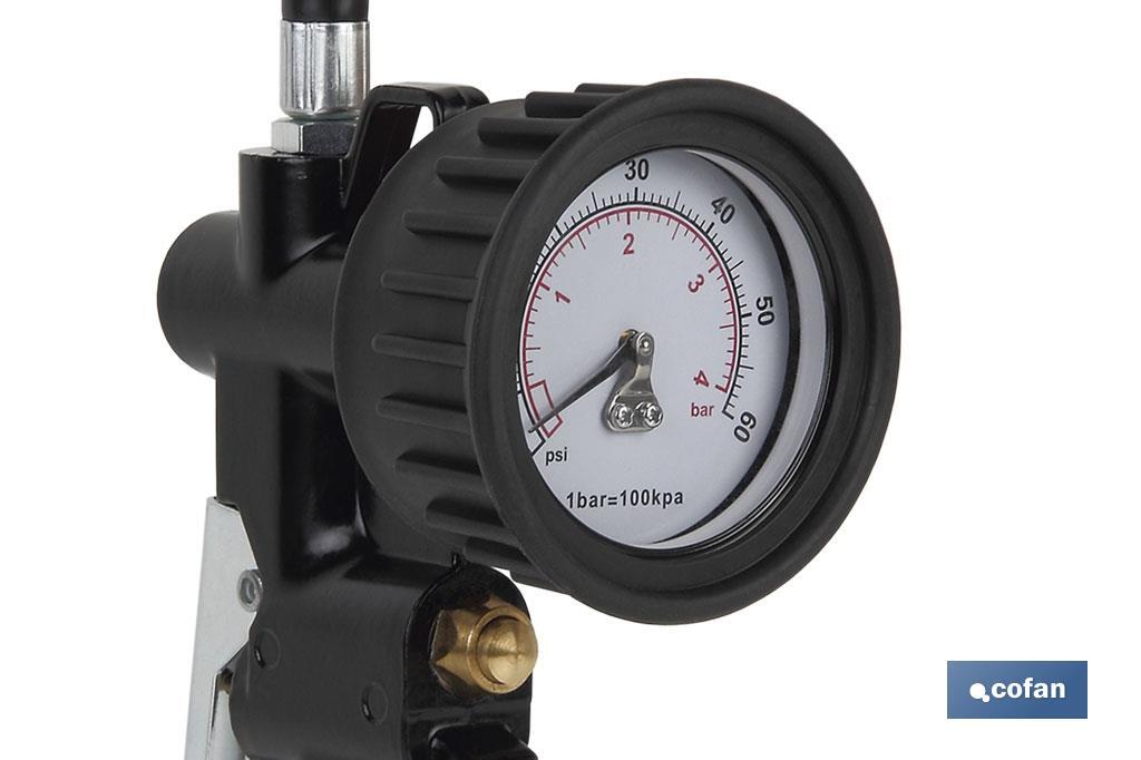 Imagen Adicional de Inflador para neumáticos profesional 0-16 bar