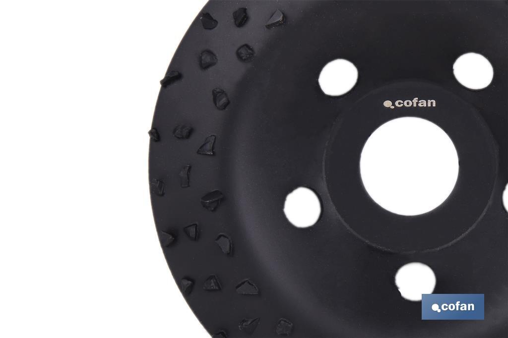 Imagen Adicional de Plato Rectificador para Amoladora con Placas de Carburo de Tungsteno