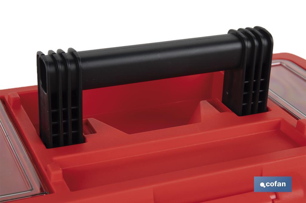 Imagen Adicional de Caja de herramientas semiprofesional con cierres de ABS
