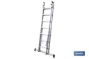 Imagen Adicional de Escaleras Aluminio 2  tramos EN 131