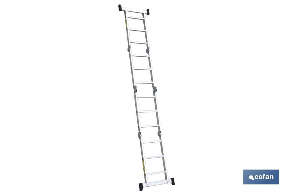 Imagen Adicional de Escalera aluminio multiusos